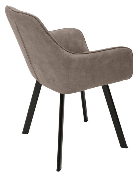 Estila Moderná dizajnová stolička Ventura bledohnedá 59cm