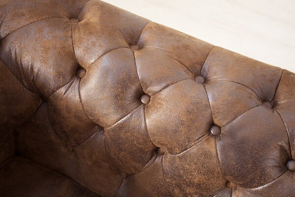 Estila Chesterfield luxusná rohová sedačka Holger ľavá 280cm