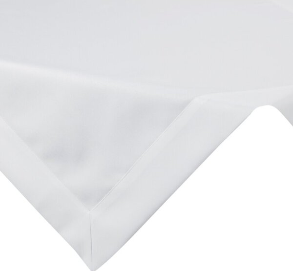 Dekorstudio Elegantný obrus LUCY s lemovkou v bielej farbe 85 x 85 cm