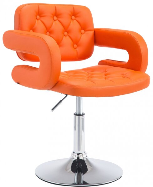 Stolička Dublin lounger - Oranžová