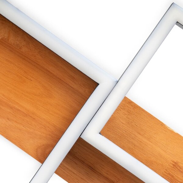 BRILAGI - LED Stropné svietidlo PLANK LED/30W/230V 4000K 34,5x65 cm drevo