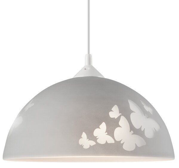 Luster na lanku 1xE27/60W/230V motýľi