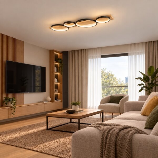 BRILAGI - LED Stropné svietidlo PLANK LED/38W/230V 4000K 40x120 cm drevo