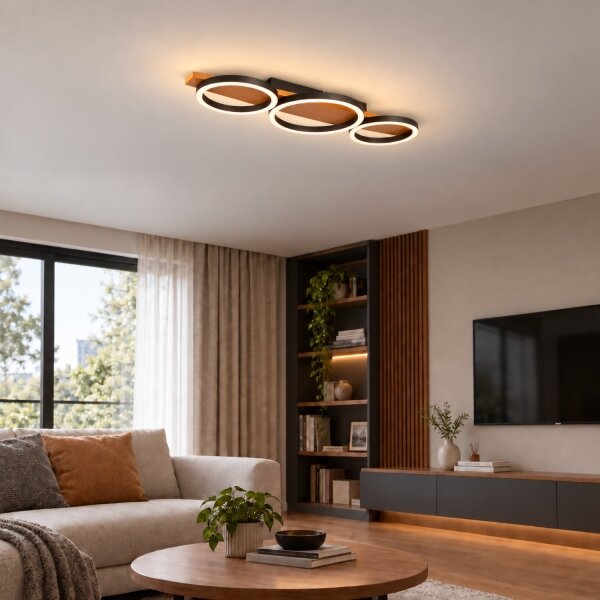 BRILAGI - LED Stropné svietidlo PLANK LED/28W/230V 4000K 25x70 cm drevo