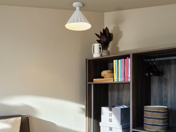 Osram - Prisadené stropné svietidlo PULP 1xE27/9W/230V, priemer 31 cm