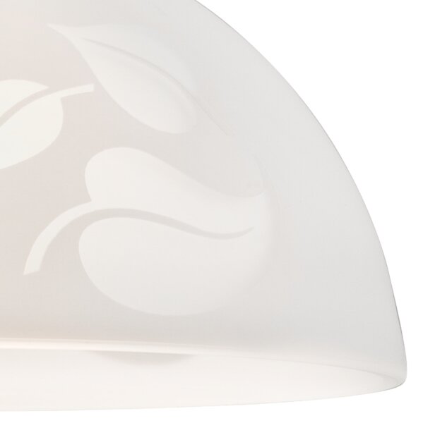 Luster na lanku 1xE27/60W/230V listy