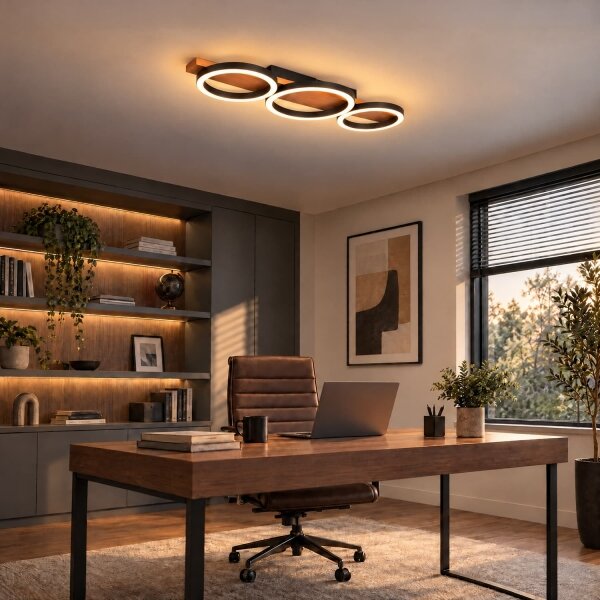 BRILAGI - LED Stropné svietidlo PLANK LED/28W/230V 4000K 25x70 cm drevo