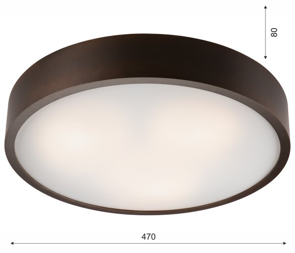 Stropné svietidlo 3xE27/60W/230V