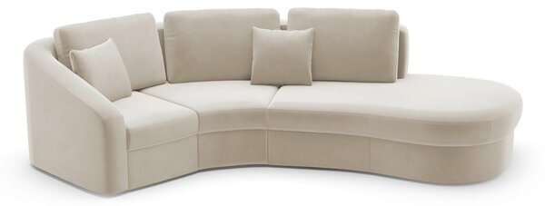 ROHOVÁ SEDAČKA, textil, piesková Sit & More - Sedačky, Online Only