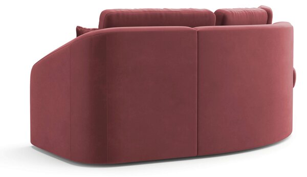 ROHOVÁ SEDAČKA, textil, baklažánová Sit & More - Sedačky, Online Only