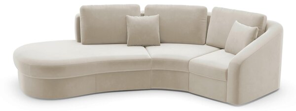 ROHOVÁ SEDAČKA, textil, piesková Sit & More - Sedačky, Online Only
