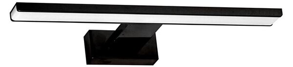 LED Kúpeľňové nástenné svietidlo SHINE LED/7W/230V 30 cm IP44 čierna