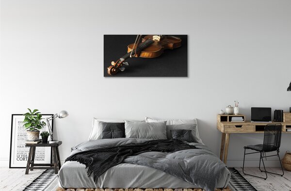 Obraz canvas husle 100x50 cm
