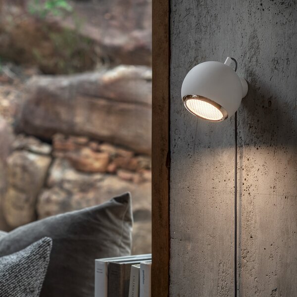 Stolové Lampa MR. WATTSON, Norbitt, stmievateľné, Biela, Obývacia izba, Hliník, Moderný