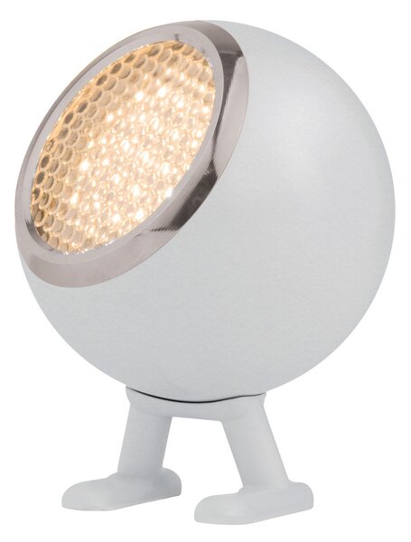 Stolové Lampa MR. WATTSON, Norbitt, stmievateľné, Biela, Obývacia izba, Hliník, Moderný