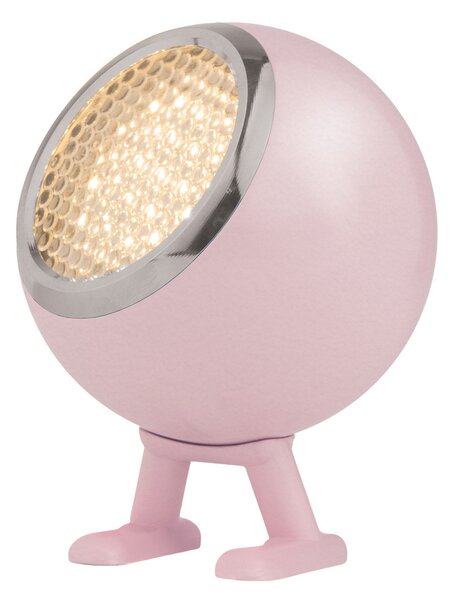 Stolové Lampa MR. WATTSON, Norbitt, stmievateľné, Pudrová, Obývacia izba, Hliník, Moderný