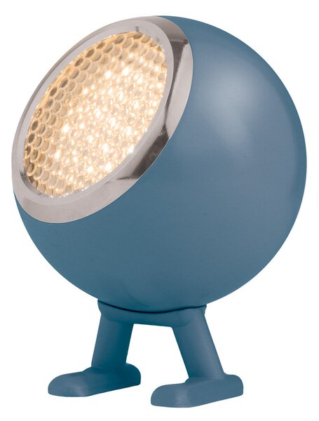 Stolové Lampa MR. WATTSON, Norbitt, stmievateľné, Modrá, Obývacia izba, Hliník, Moderný