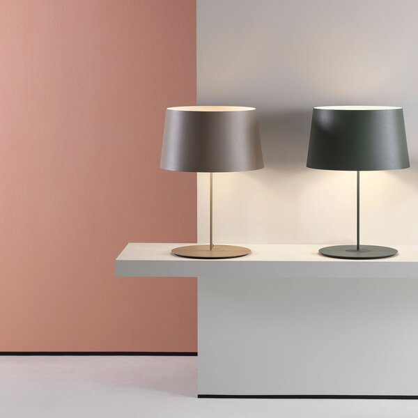 Stolové Lampa Vibia, Warm, Béžová, Obývacia izba, Kov, Moderný