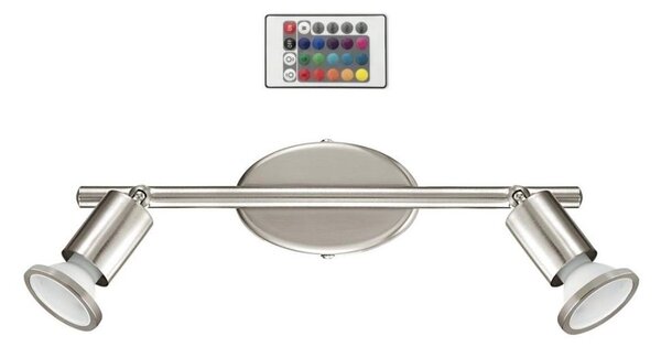 Eglo 75384 - LED Bodové svietidlo BUZZ-C 2xGU10/4W/230V