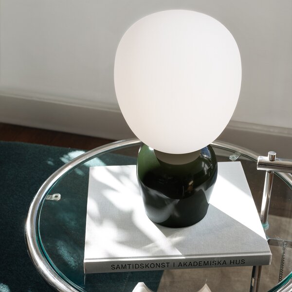 Stolové Lampa Belid, Buddy, Zelená, Obývacia izba, Sklo, Dizajnový
