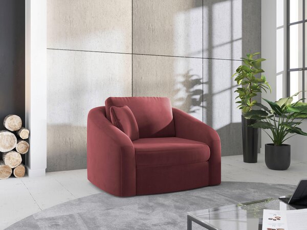 KRESLO, textil, baklažánová Sit & More - Online Only obývacie izby, Online Only