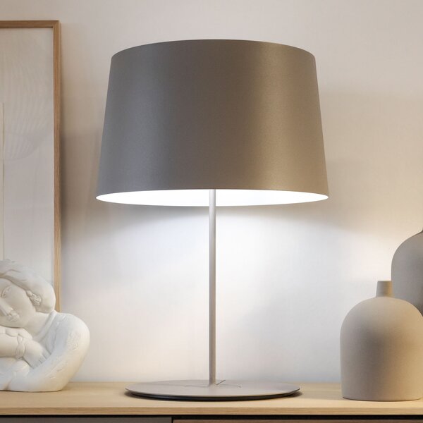 Stolové Lampa Vibia, Warm, Béžová, Obývacia izba, Kov, Moderný