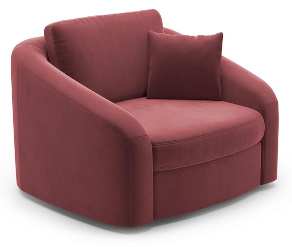 KRESLO, textil, baklažánová Sit & More - Online Only obývacie izby, Online Only