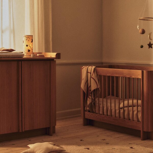 Stolové Lampa ferm LIVING, stmievateľné, Béžová, Detská izba, Tkanina / Textil, Pre mladých