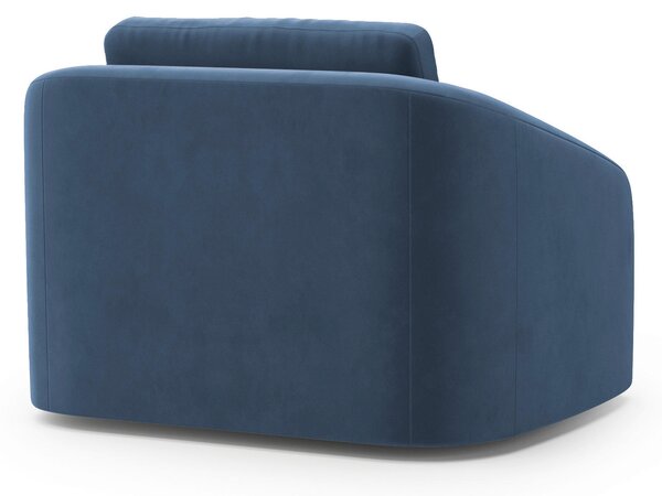 KRESLO, textil, modrá Sit & More - Online Only obývacie izby, Online Only