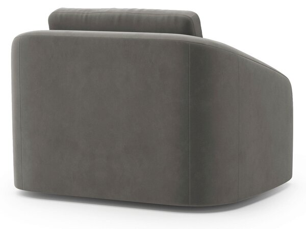 KRESLO, textil, sivá Sit & More - Online Only obývacie izby, Online Only