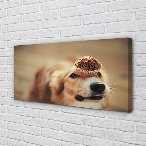 Obraz na plátne dog bun 100x50 cm