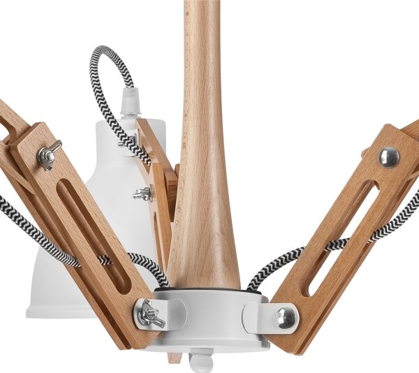 Prisadený luster MARCELLO 3xE27/60W/230V