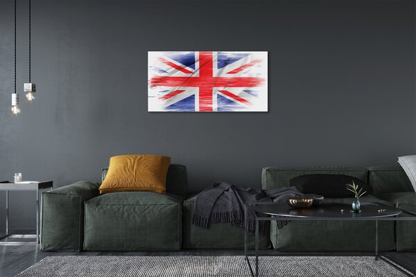 Obraz canvas Vlajka Veľkej Británie 100x50 cm