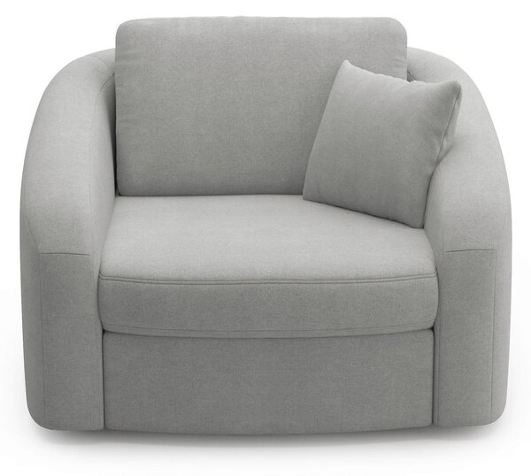 KRESLO, textil, sivá Sit & More - Online Only obývacie izby, Online Only