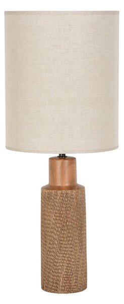 Stolové Lampa COREP, Santal, Biela, Obývacia izba, Keramika