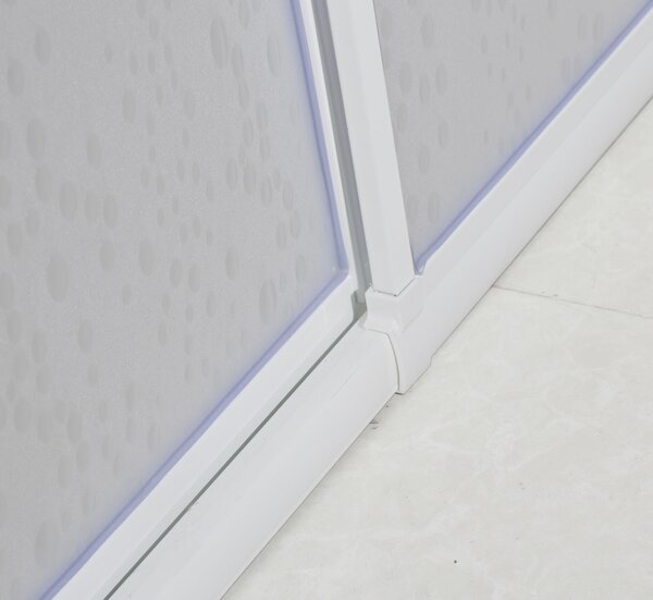 SPRCHOVÝ KÚT, biela, 88/185/88 cm - Kúpeľňové skrinky, Online Only