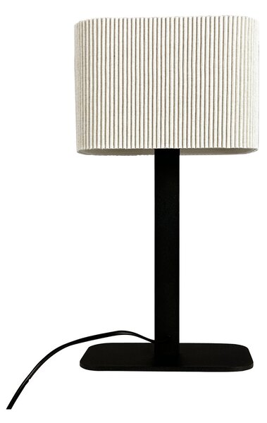 Stolové Lampa Dyberg Larsen, Calix, Biela, Obývacia izba, Tkanina / Textil, Dizajnový