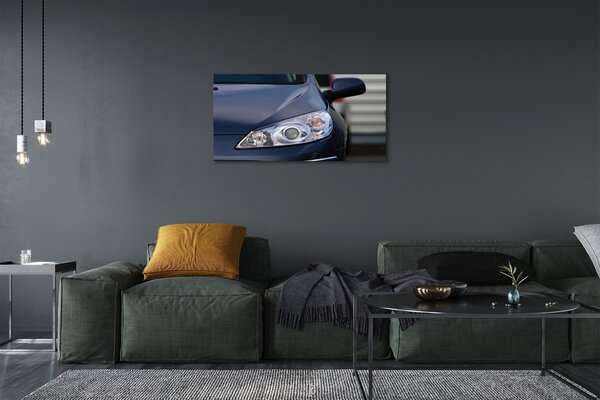 Obraz canvas auto black 100x50 cm