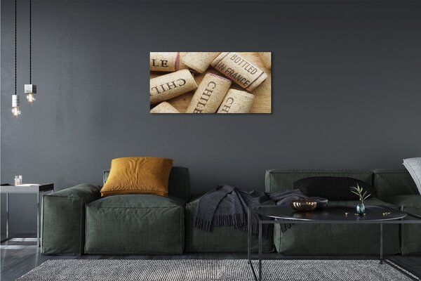 Obraz canvas Zátky z fľaše vína 100x50 cm