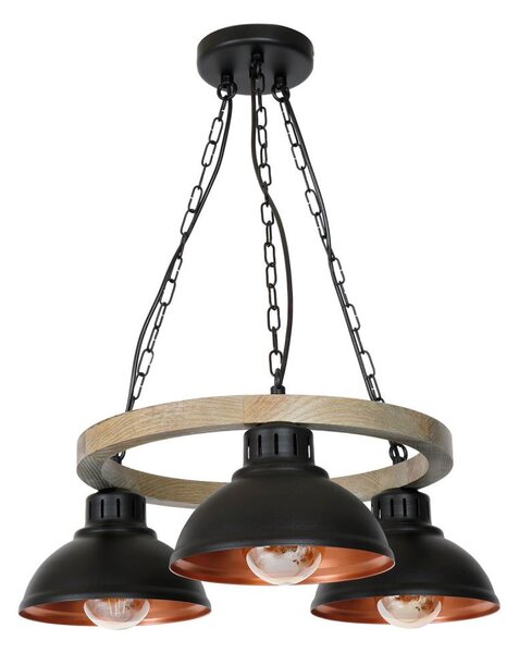 Luster na reťazi HAKON 3xE27/60W/230V