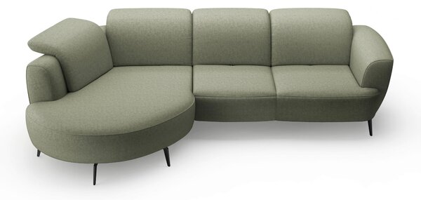 ROHOVÁ SEDAČKA, textil, olivovozelená Sit & More - Sedačky, Online Only