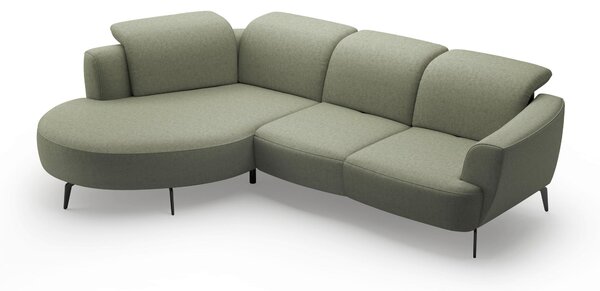 ROHOVÁ SEDAČKA, textil, olivovozelená Sit & More - Sedačky, Online Only