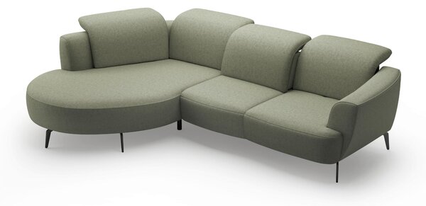 ROHOVÁ SEDAČKA, textil, olivovozelená Sit & More - Sedačky, Online Only
