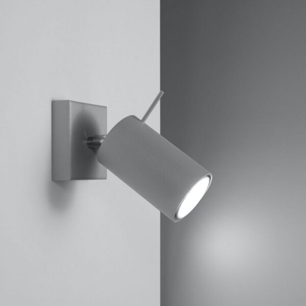 Sollux SL.0449 - Nástenné bodové svietidlo RING 1xGU10/10W/230V