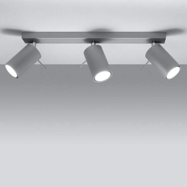 Sollux SL.0451 - Stropné bodové svietidlo RING 3xGU10/10W/230V