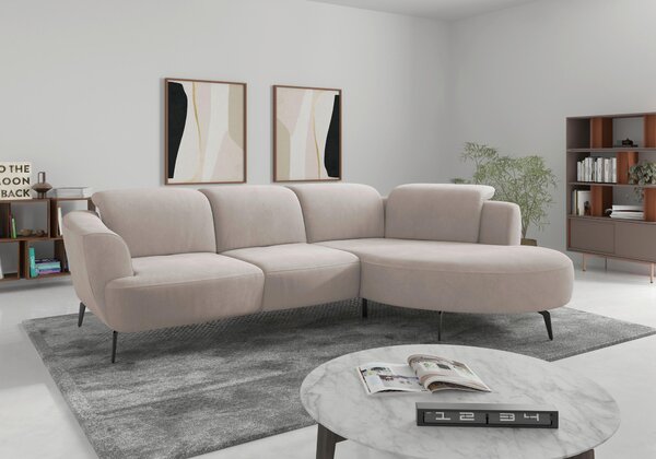 ROHOVÁ SEDAČKA, textil, sivobéžová Sit & More - Sedačky, Online Only
