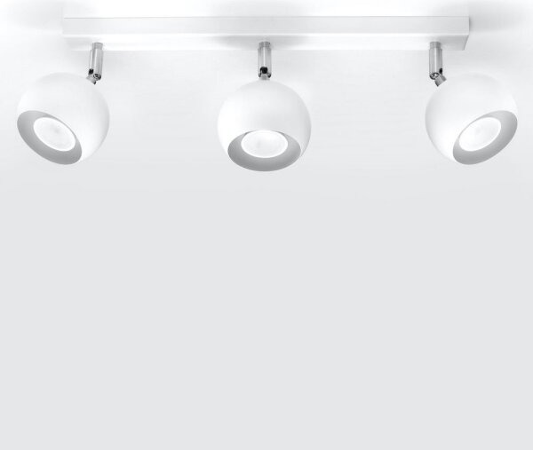 Sollux SL.0439 - Stropné bodové svietidlo OCULARE 3xGU10/10W/230V