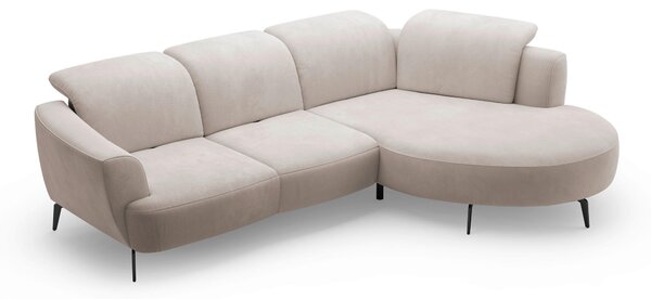 ROHOVÁ SEDAČKA, textil, sivobéžová Sit & More - Sedačky, Online Only