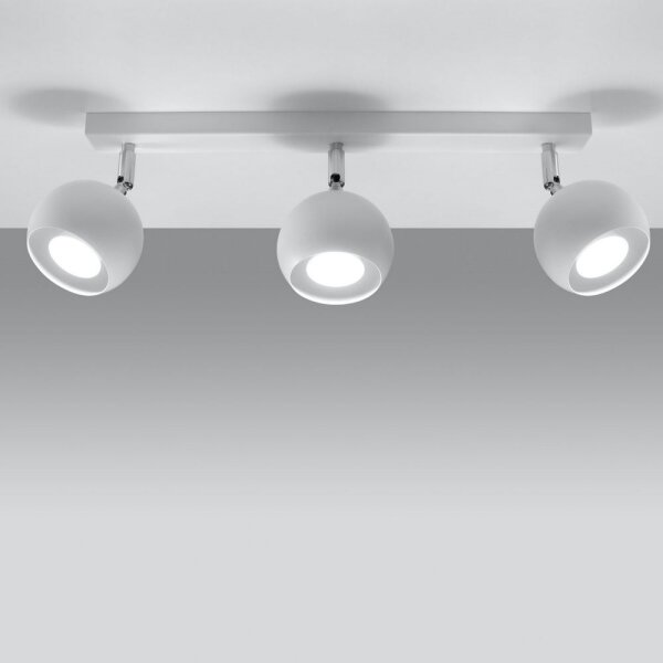 Sollux SL.0439 - Stropné bodové svietidlo OCULARE 3xGU10/10W/230V