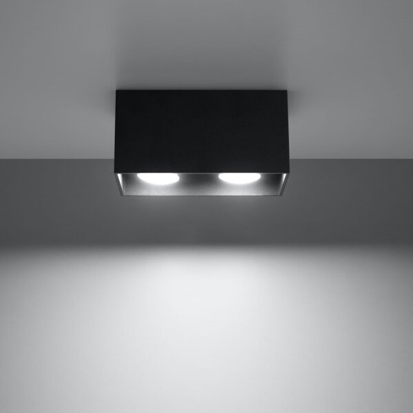 Sollux SL.0381 - Bodové svietidlo QUAD 2xGU10/40W/230V